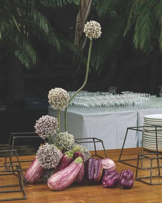 Composición con berenjenas